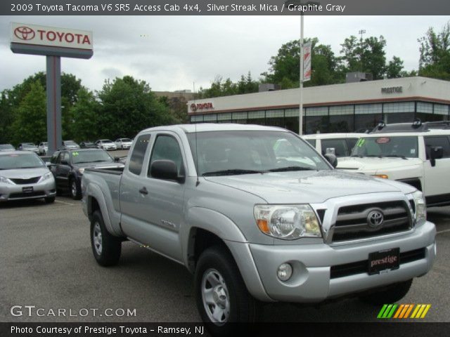 2009 Toyota Tacoma V6 SR5 Access Cab 4x4 in Silver Streak Mica