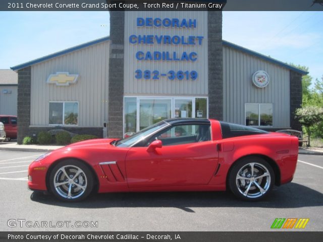 2011 Chevrolet Corvette Grand Sport Coupe in Torch Red