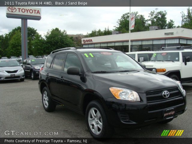 2011 Toyota RAV4 I4 4WD in Black