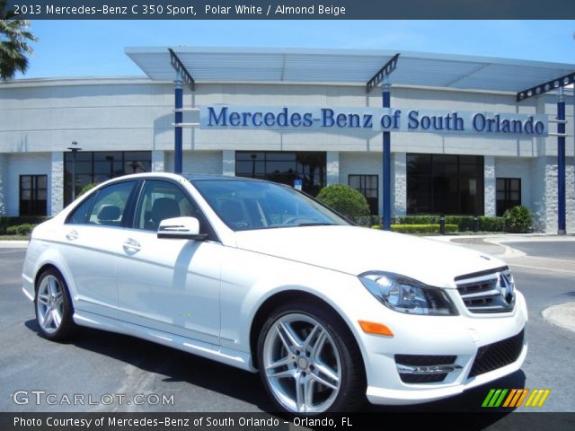 2013 Mercedes-Benz C 350 Sport in Polar White