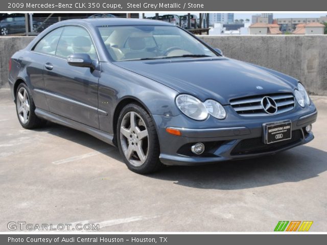 2009 Mercedes-Benz CLK 350 Coupe in Steel Grey Metallic