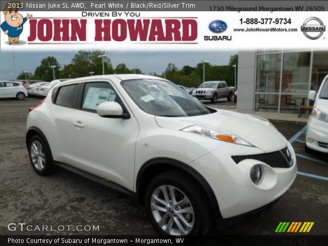 2013 Nissan Juke SL AWD in Pearl White