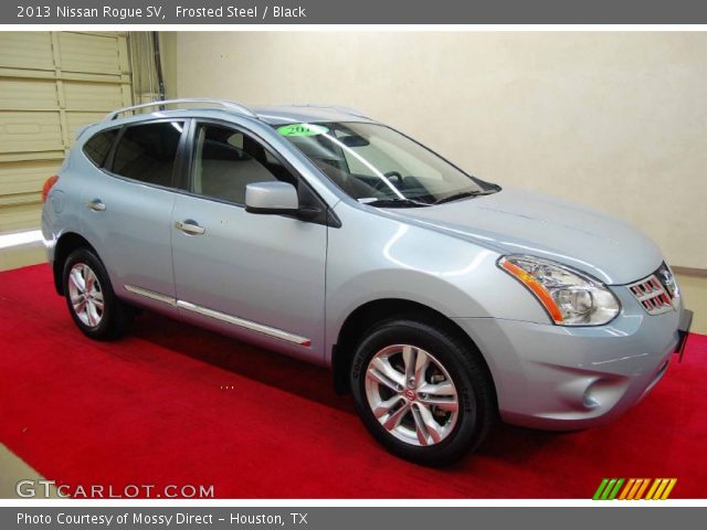 2013 Nissan Rogue SV in Frosted Steel