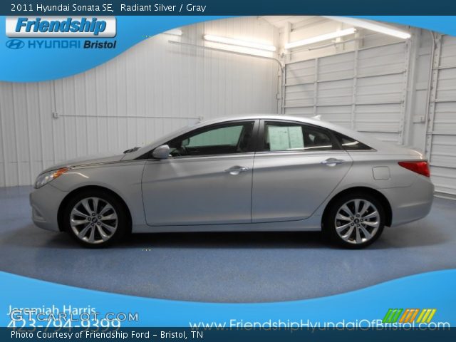 2011 Hyundai Sonata SE in Radiant Silver