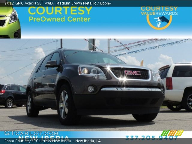 2012 GMC Acadia SLT AWD in Medium Brown Metallic