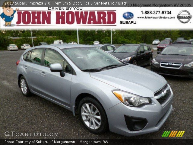 2013 Subaru Impreza 2.0i Premium 5 Door in Ice Silver Metallic