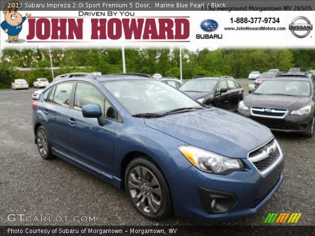 2013 Subaru Impreza 2.0i Sport Premium 5 Door in Marine Blue Pearl