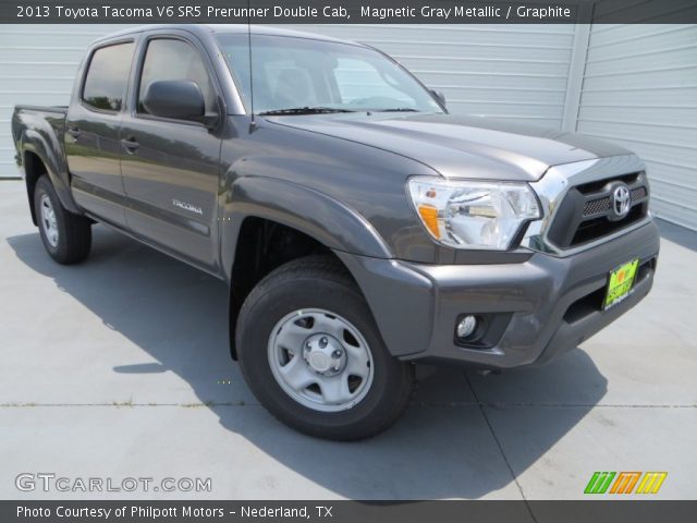 2013 Toyota Tacoma V6 SR5 Prerunner Double Cab in Magnetic Gray Metallic