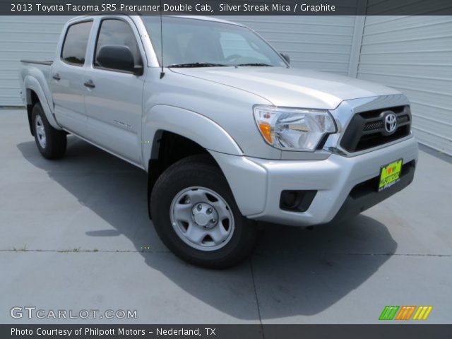 2013 Toyota Tacoma SR5 Prerunner Double Cab in Silver Streak Mica