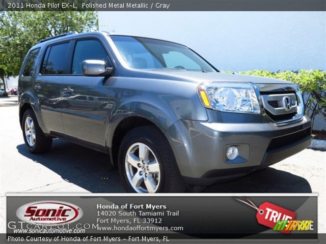 2011 Honda Pilot EX-L in Polished Metal Metallic