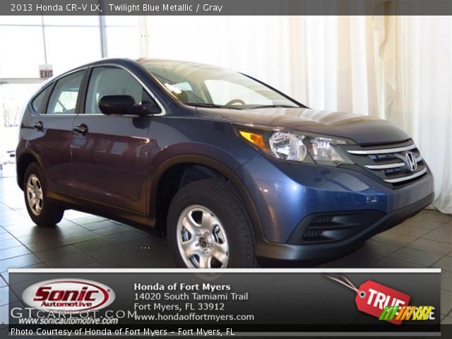 2013 Honda CR-V LX in Twilight Blue Metallic