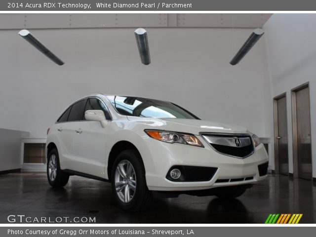 2014 Acura RDX Technology in White Diamond Pearl