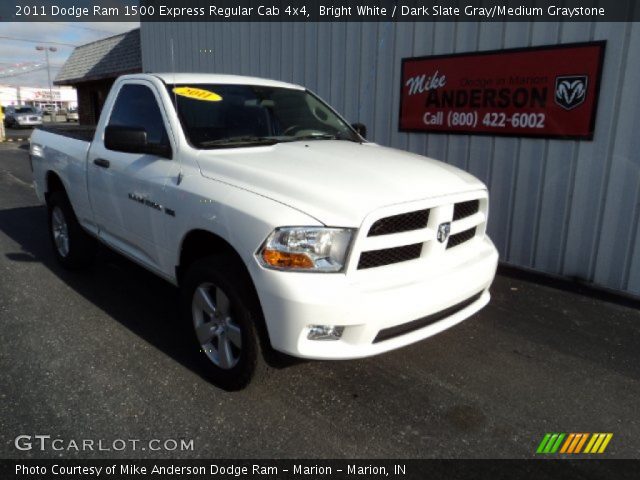 2011 Dodge Ram 1500 Express Regular Cab 4x4 in Bright White