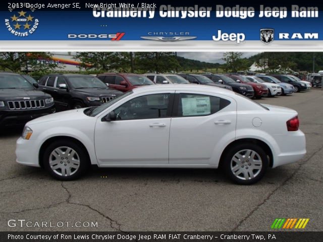 2013 Dodge Avenger SE in New Bright White