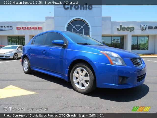 2010 Nissan Sentra 2.0 SR in Blue Metallic