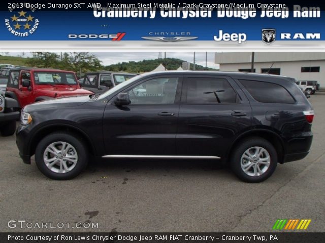 2013 Dodge Durango SXT AWD in Maximum Steel Metallic