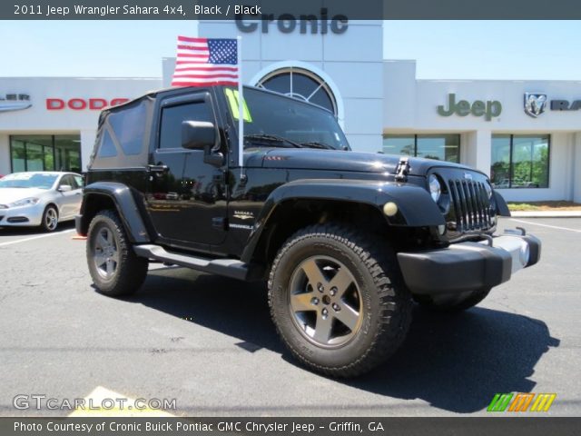 2011 Jeep Wrangler Sahara 4x4 in Black