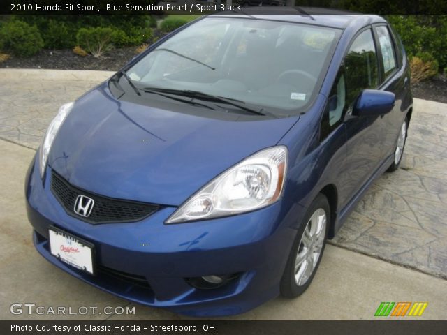 2010 Honda Fit Sport in Blue Sensation Pearl