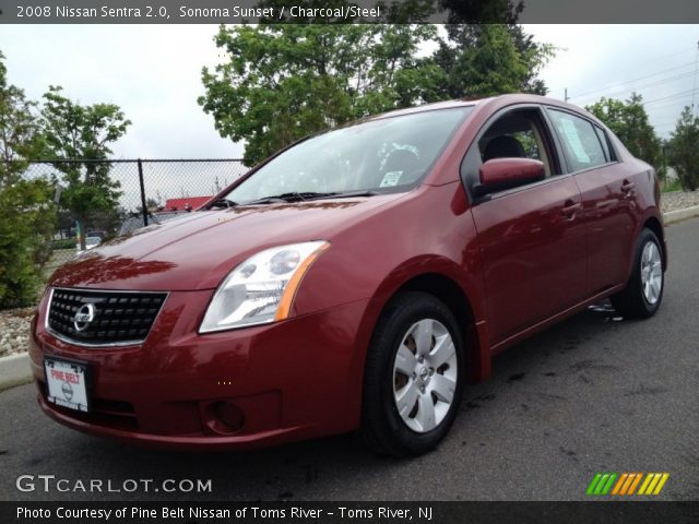 2008 Nissan Sentra 2.0 in Sonoma Sunset
