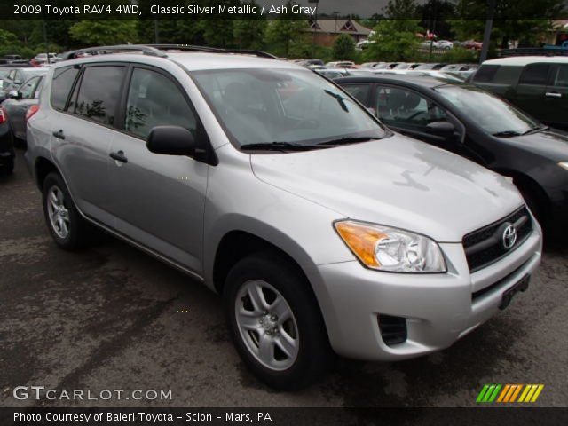 2009 Toyota RAV4 4WD in Classic Silver Metallic