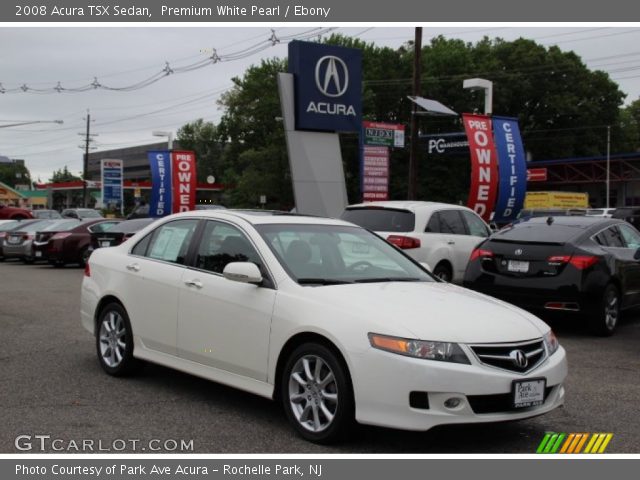 2008 Acura TSX Sedan in Premium White Pearl