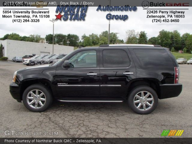 2013 GMC Yukon Denali AWD in Onyx Black