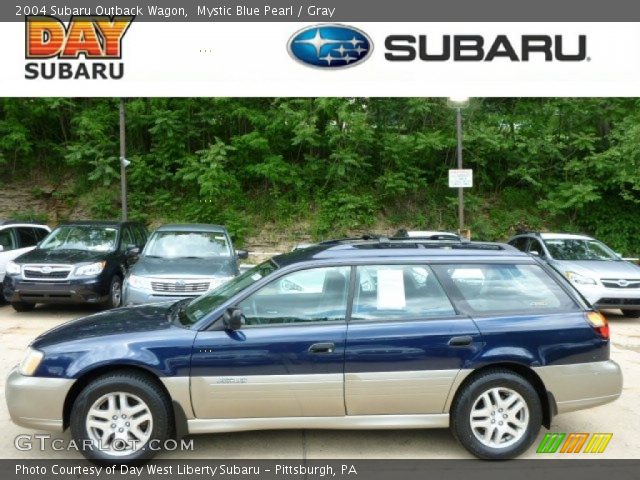 2004 Subaru Outback Wagon in Mystic Blue Pearl