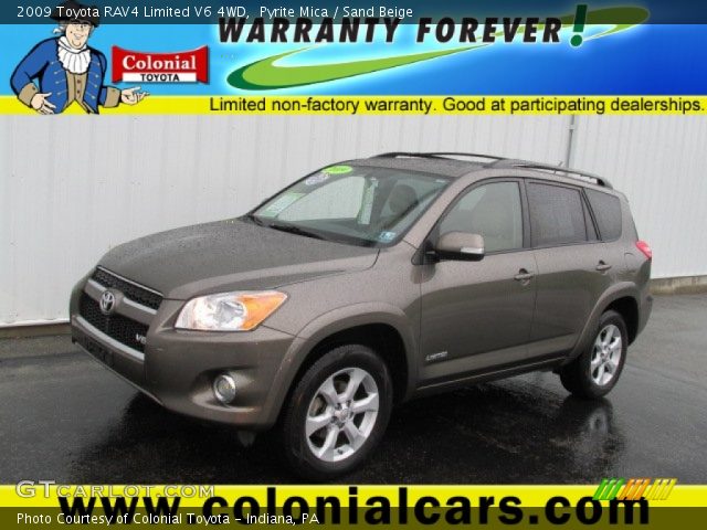 2009 Toyota RAV4 Limited V6 4WD in Pyrite Mica