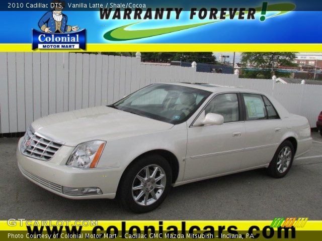 2010 Cadillac DTS  in Vanilla Latte
