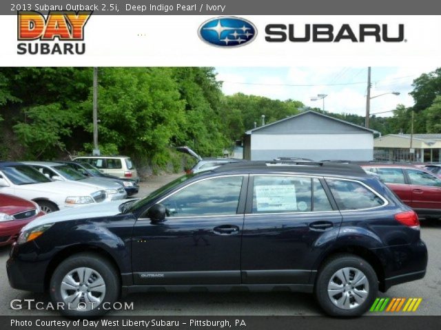 2013 Subaru Outback 2.5i in Deep Indigo Pearl