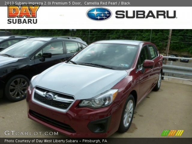 2013 Subaru Impreza 2.0i Premium 5 Door in Camellia Red Pearl