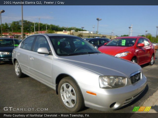 2001 Hyundai Elantra GLS in Pewter