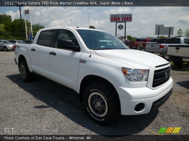 2012 Toyota Tundra TRD Rock Warrior CrewMax 4x4 in Super White