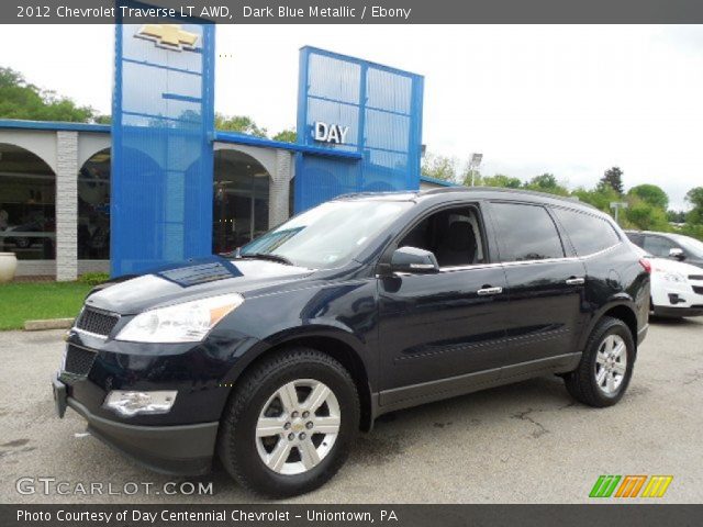2012 Chevrolet Traverse LT AWD in Dark Blue Metallic