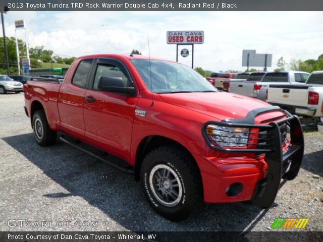 2013 Toyota Tundra TRD Rock Warrior Double Cab 4x4 in Radiant Red