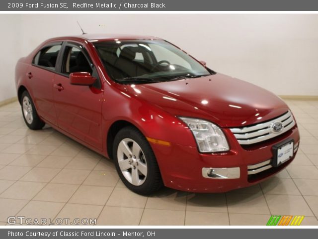 2009 Ford Fusion SE in Redfire Metallic