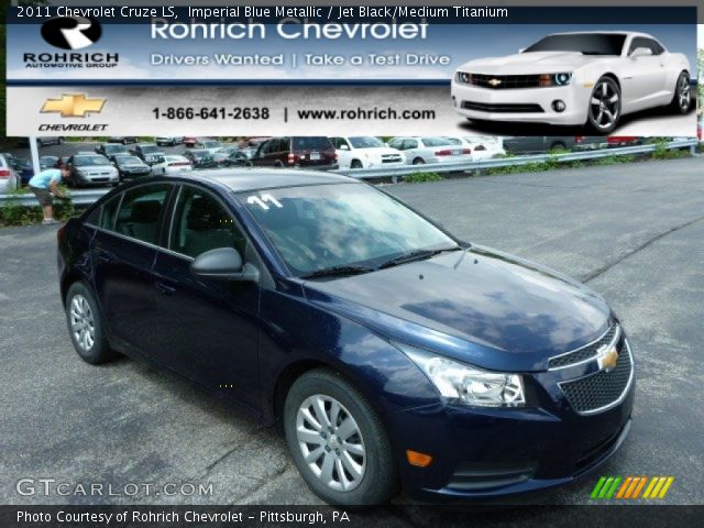 2011 Chevrolet Cruze LS in Imperial Blue Metallic