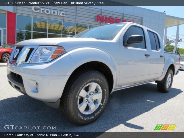 2013 Nissan Frontier SV V6 Crew Cab in Brilliant Silver