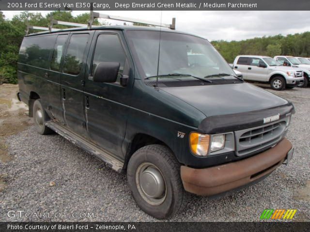 2001 Ford E Series Van E350 Cargo in Deep Emerald Green Metallic