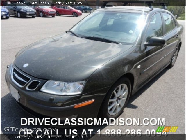 2004 Saab 9-3 Arc Sedan in Black