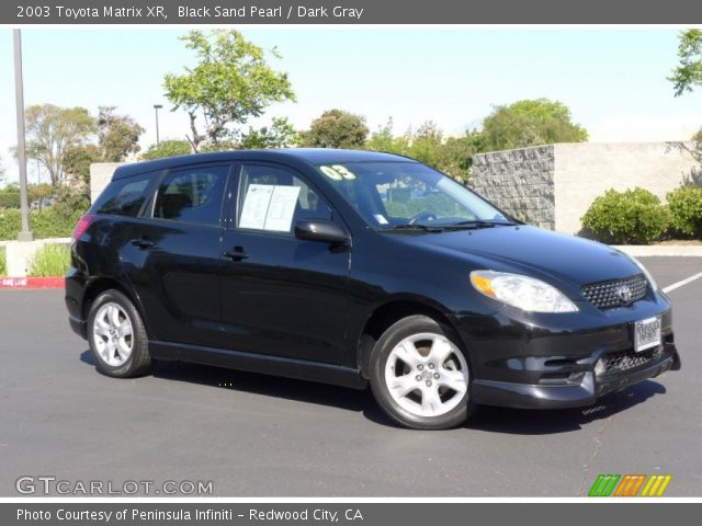 2003 Toyota Matrix XR in Black Sand Pearl
