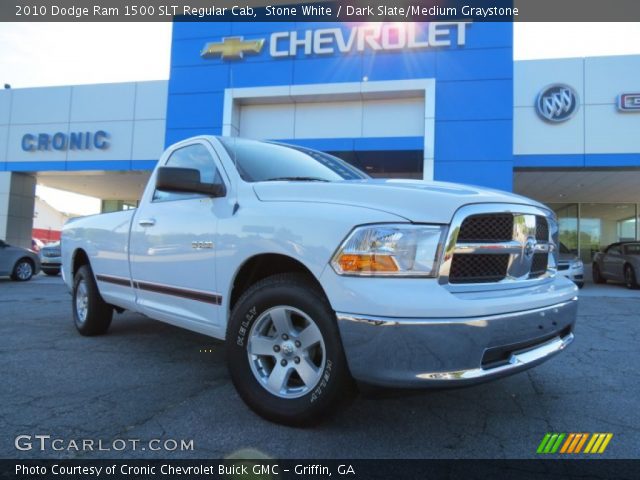 2010 Dodge Ram 1500 SLT Regular Cab in Stone White