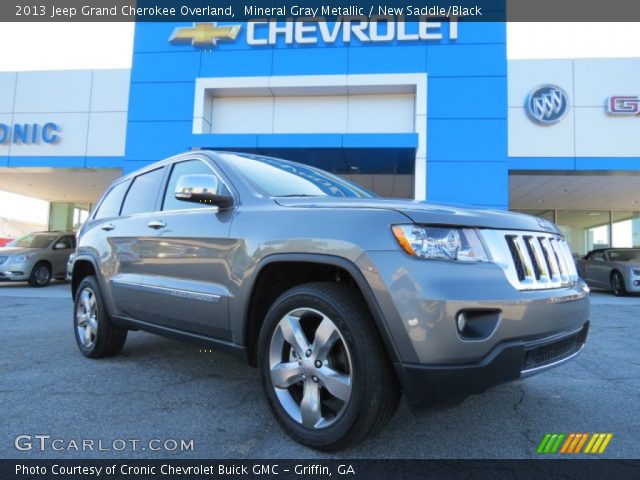 2013 Jeep Grand Cherokee Overland in Mineral Gray Metallic