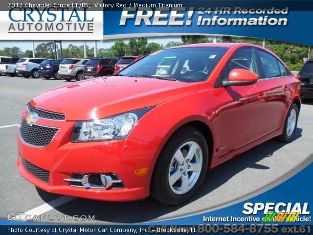 2012 Chevrolet Cruze LT/RS in Victory Red