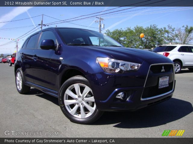 2012 Mitsubishi Outlander Sport SE in Cosmic Blue