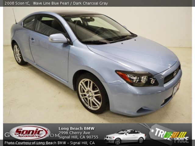 2008 Scion tC  in Wave Line Blue Pearl