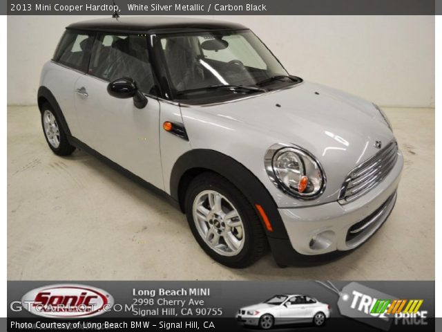 2013 Mini Cooper Hardtop in White Silver Metallic