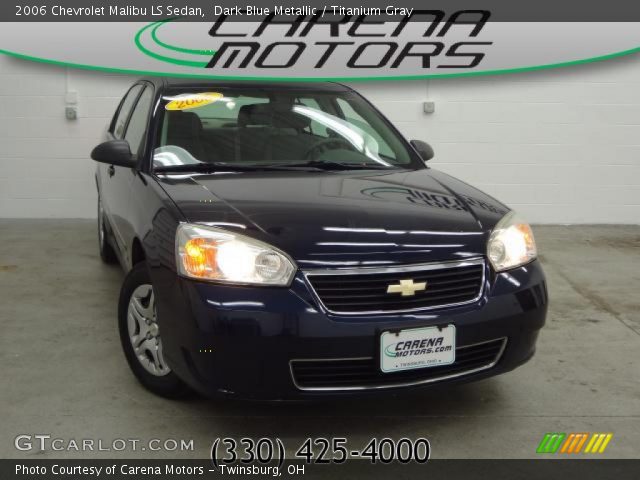 2006 Chevrolet Malibu LS Sedan in Dark Blue Metallic