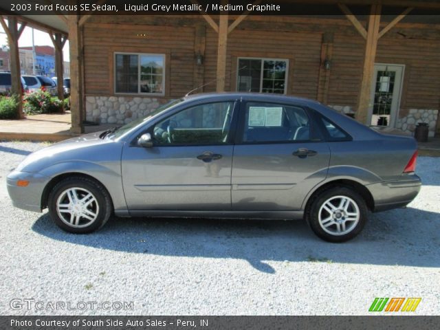 2003 Ford Focus SE Sedan in Liquid Grey Metallic