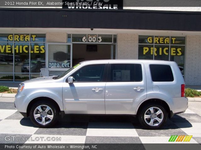 2012 Honda Pilot EX in Alabaster Silver Metallic